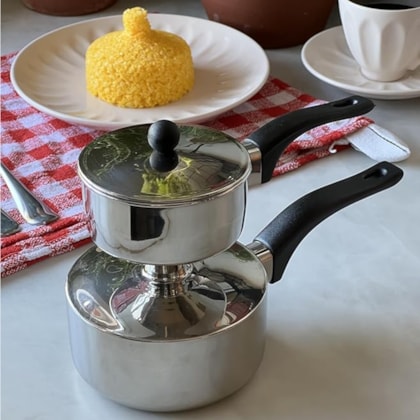 Cuscuzeira Individual Suprema em Inox 500ml 9,5cm 2092110 Brinox-ebe70e3f-beec-404e-a70c-e1a832db22c5