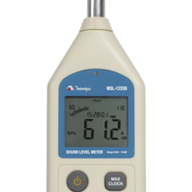 Decibelímetro Interface USB Data Logger MSL-1355B Minipa