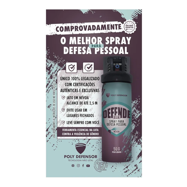 Defende Ela Spray Poly Defensor 50g 940010 Nautika-c54ef46f-85ae-4980-87d9-1d25f630de62