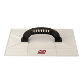 Desempenadeira Plástica Branca Lisa Textura 15x16cm 29610 Max