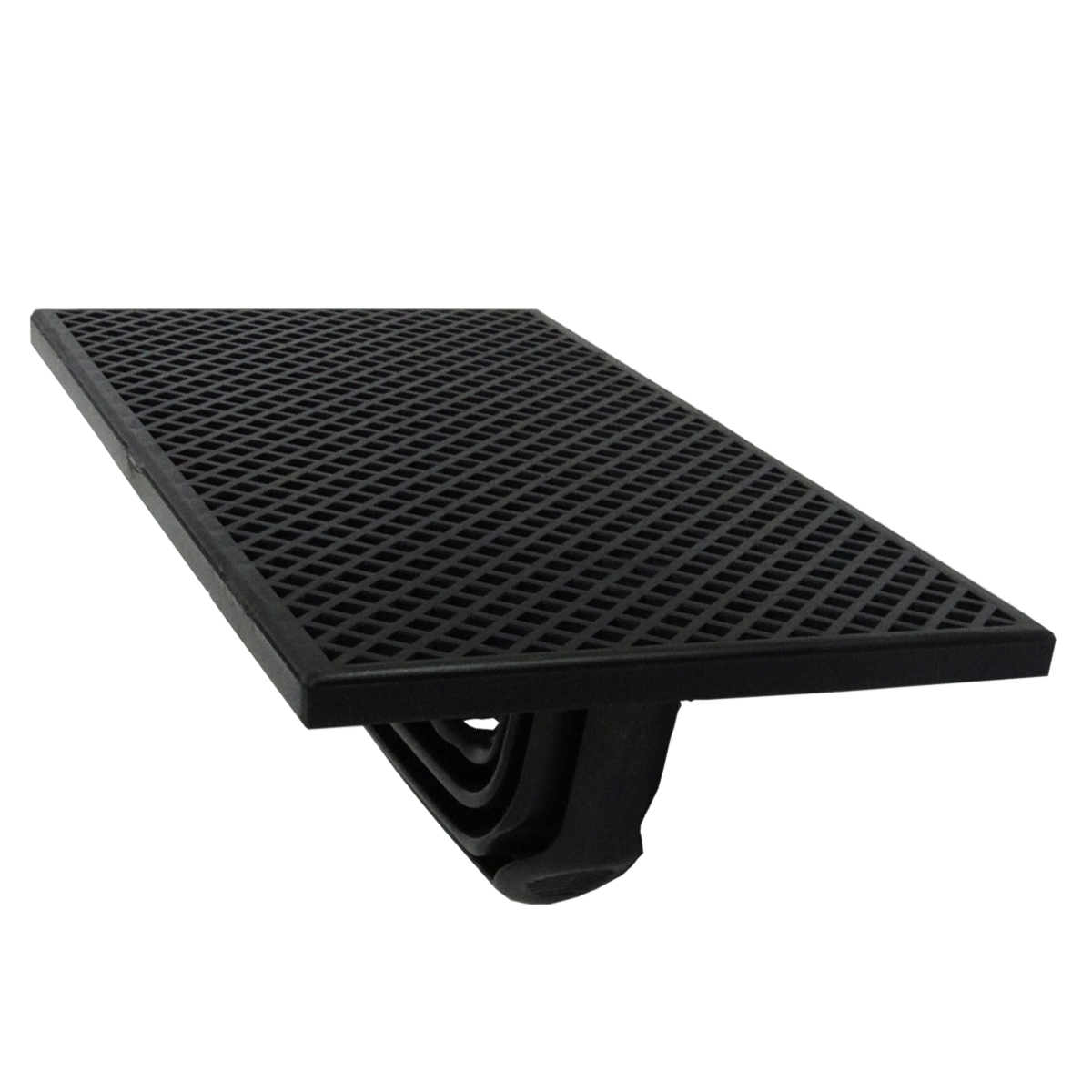 Desempenadeira PVC 12x22 Preta Carrugada 2384 ZUMPLAST | Ultra