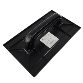 Desempenadeira PVC 15x26 Preta Corrugada ZUMPLAST