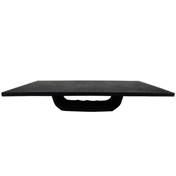 Desempenadeira PVC 17x30 Preta Corrugada ZUMPLAST-651e1e67-71fd-406b-ab82-c31c4616d506