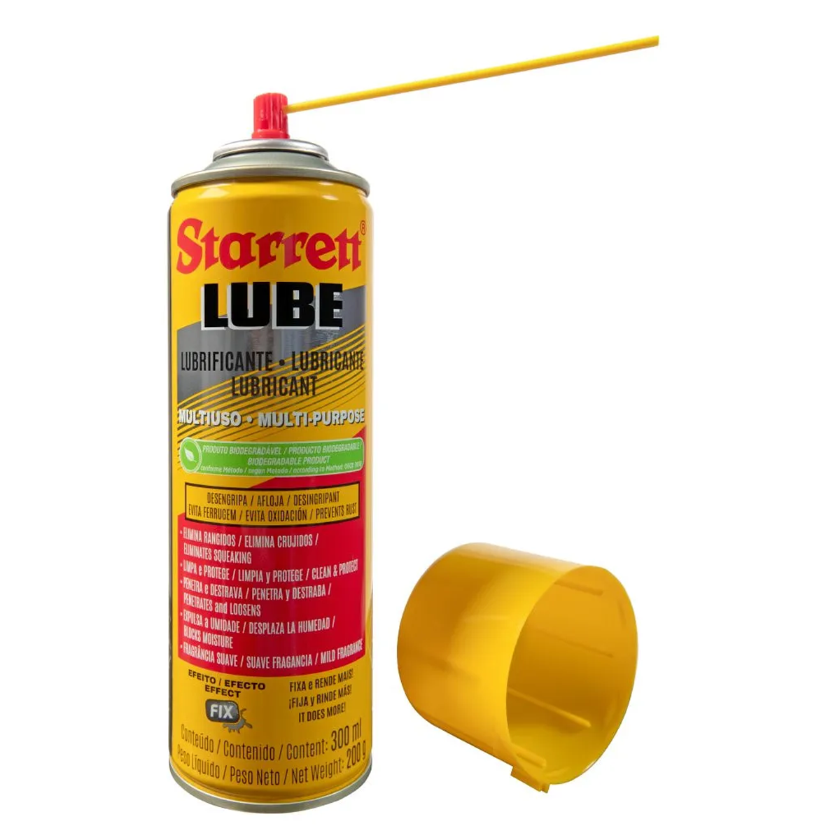 Desengripante e Lubrificante Spray Multiuso 300ml S-LUB300