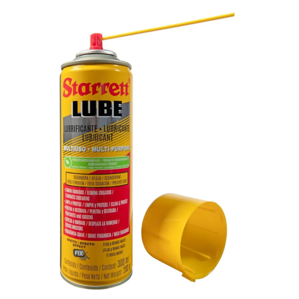 Desengripante e Lubrificante Spray Multiuso 300ml S-LUB300 Starrett-d211d4af-8cfa-450b-be70-ee75998888d0