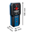 Detector e Scanner de Parede Profissional GMS 120-27 Bosch