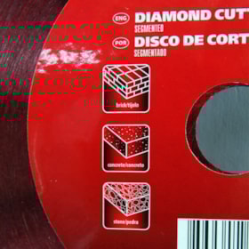 Disco Corte Diamantado 230x22,2mm Segmentado Cód.731779 MTX