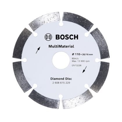 Disco Corte Diamantado Segmentado 110-20mm.2608615229 Bosch