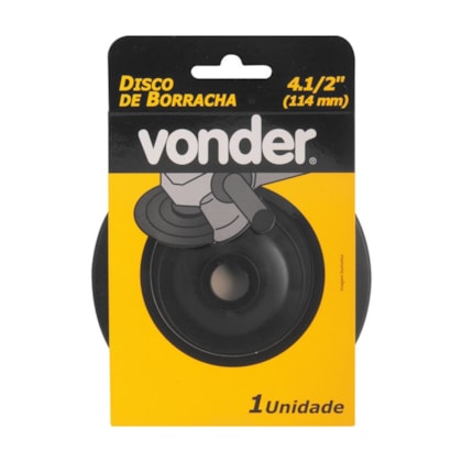 Disco De Borracha 4.1/2 Flex 6099014120 Vonder-06a302f0-558b-4e33-be96-7521ede71bb4