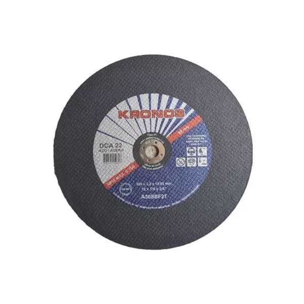 Disco de Corte 12 x 1/8 x 5/8  DCA22 Standart 03007 Kronos-431bbfd8-6fd0-436b-9395-4254bc9fc321