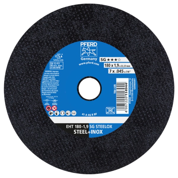 Disco De Corte 180x1,9x22,23mm A46 Rsg Steelox 69121074 Pferd-7af2fc59-f943-42cc-b0c6-4f6e3c12ba86