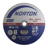 Disco de Corte 229x2x22,23 mm BNA22 Norton