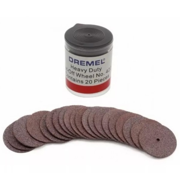 Disco De Corte  420, 15/16  c/ 20 Unidades Dremel-a75b642d-a28d-4e40-9a48-112dddc5b4e2