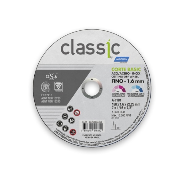 DISCO DE CORTE 7X1,6X7/8 CLASSIC BASIC-bcdcaf7a-6a33-402d-8288-b862869718a3