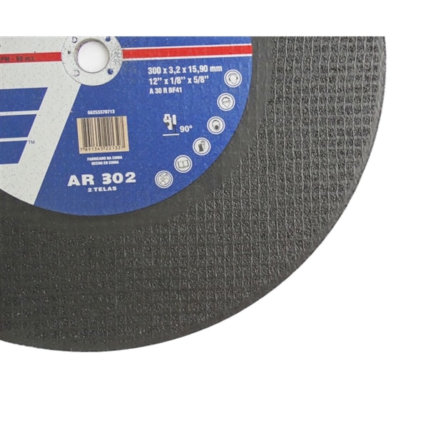 Disco de Corte AR302 300 x 3,2 x 15,90mm Norton-45611544-e959-492d-b621-5e71b73ebb45