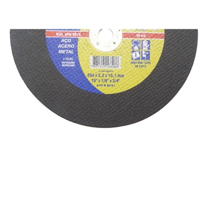 Disco de Corte AR312 Super 10 x 1/8 x 3/4