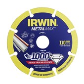 Disco de Corte Diamantado 4.3/8" X 20MM Para Metais Metalmax 1998844 Irwin