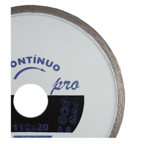 Disco de Corte Diamantado Contínuo 110mm Norton