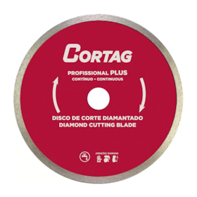 Disco de Corte Diamantado Continuo Pro Plus 254mm x 25,4mm 61550 Cortag
