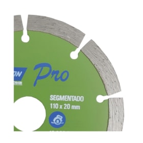 Disco de Corte Diamantado Pro Segmentado 110mm Norton