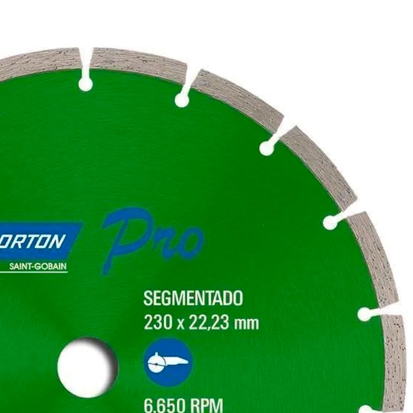 Disco de Corte Diamantado Segmentado Pro para Concreto 230mm x 22,23mm 70184645810 Norton-63db519c-229f-4c1a-8fd7-b279d6477c3d
