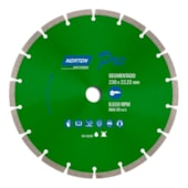 Disco de Corte Diamantado Segmentado Pro para Concreto 230mm x 22,23mm 70184645810 Norton