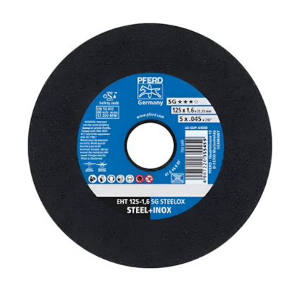 Disco de Corte EHT 125 x 1,6mm SG Steelox Inox 61341122 Pferd-d676e4d5-23e2-48a4-8c63-54245af43d1d