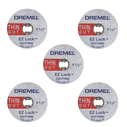 Disco de Corte Extra Fino com 5 Unid. EZ409 Dremel-df7d66cb-3cc1-4e77-86a2-729859e188d1