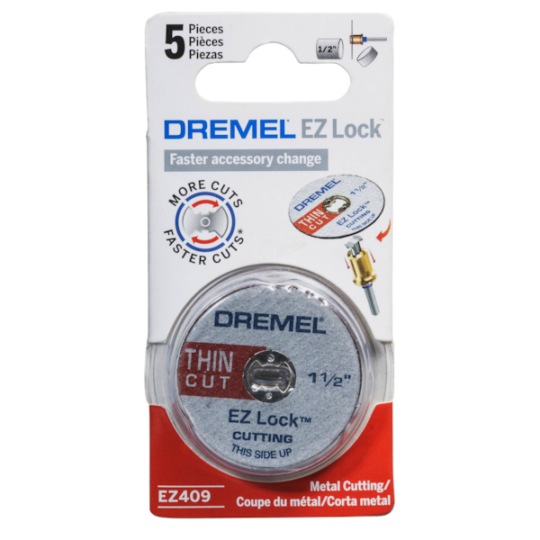 Disco de Corte Extra Fino com 5 Unid. EZ409 Dremel-cf362b71-eb58-4485-b2a9-07738a2e11ad
