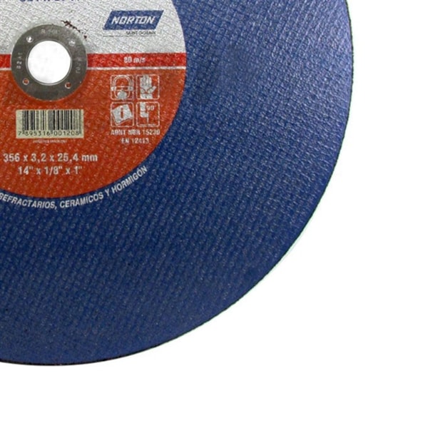 Disco de Corte MR822 355 x 3,2 x 25,40mm Norton-20f5cdde-eae5-4386-8954-f5a384d631b1