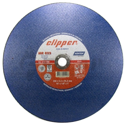 Disco de Corte MR822 355 x 3,2 x 25,40mm Norton-ab2f448b-e3e6-4577-be74-075302f2bd8e