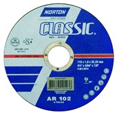 Disco de Corte para Aço Carbono 115 x 1 x 22mm Norton