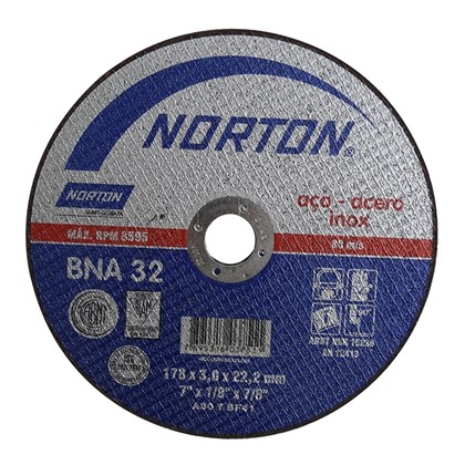 Disco de Corte Para Aço de Carbono 4.1/2x1/8x7/8 AR312 Norton