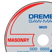 Disco de Corte para Alvenaria 80x20mm Saw-Max Dremel