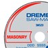 Disco de Corte para Alvenaria 80x20mm Saw-Max Dremel