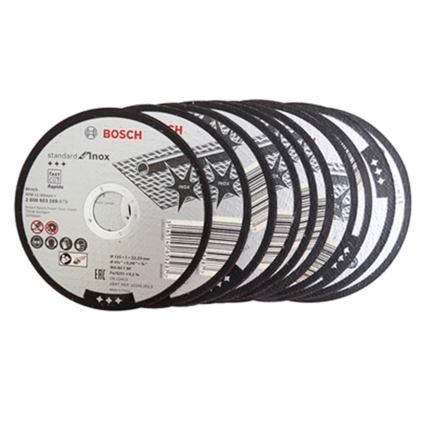 Disco de Corte para Inox 115x1x22,23mm Box 10Un. Bosch-03a02288-a90d-4c56-becf-f1c91fb4d6bc