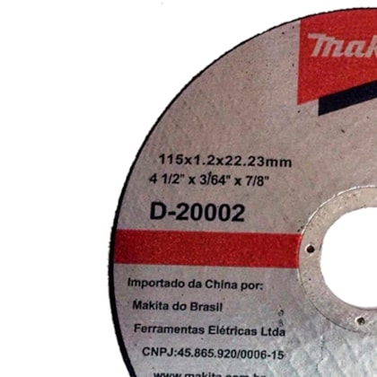 Disco de Corte  para Inox 4.1/2