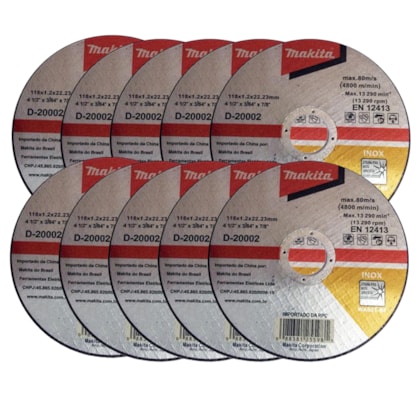 Disco de Corte  para Inox 4.1/2
