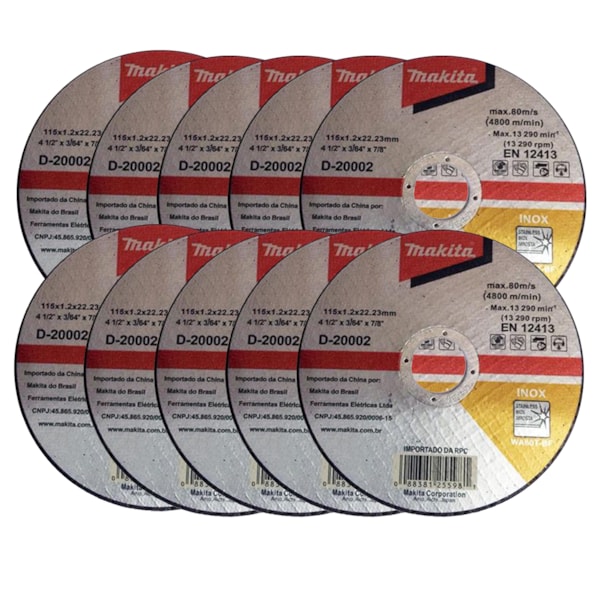 Disco de Corte  para Inox 4.1/2