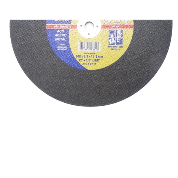 Disco de Corte para Metais AR312 300 x 3,2 x 15,9mm Norton-b28b391f-f874-430a-a589-548dad104116