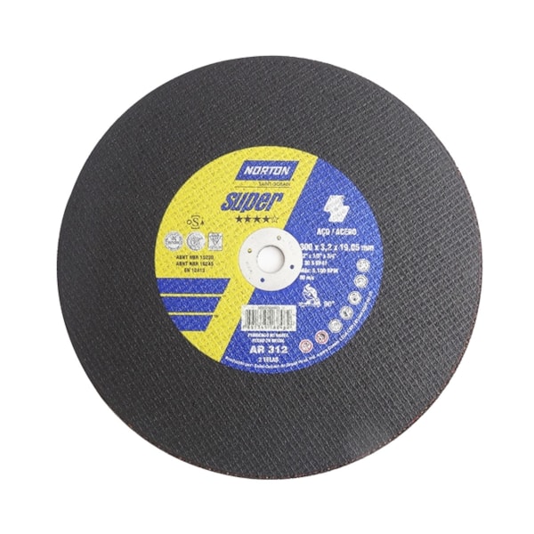 Disco de Corte para Metais AR312 300 x 3,2 x 19,05mm Norton-a5d91e44-e388-4074-85dc-45496d582eb5