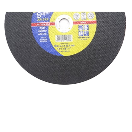 Disco de Corte para Metais AR312 Super 300 x 3,2 x25,04mm Norton-c5a1f836-80a6-460b-833e-d200fbcd22d5