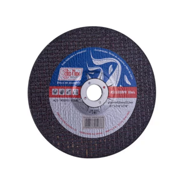 Disco de Desbaste de Ferro 180 x 6,0 x 22,2mm 16.025 Disflex-21357a38-ce7a-404a-b1ae-dca60a3d7055
