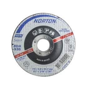 Disco de Desbaste para Inox 4.1Pol 2x3 16x7.8 Norton