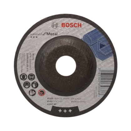 Disco de Desbaste Standard 115mm GR24 Metal-a8b9c02d-db41-4dec-b4e2-9a352385dc35