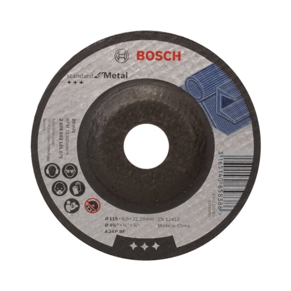 Disco de Desbaste Standard 115mm GR24 Metal-2a6bc778-a0b9-46c3-85a1-317d479ebd84