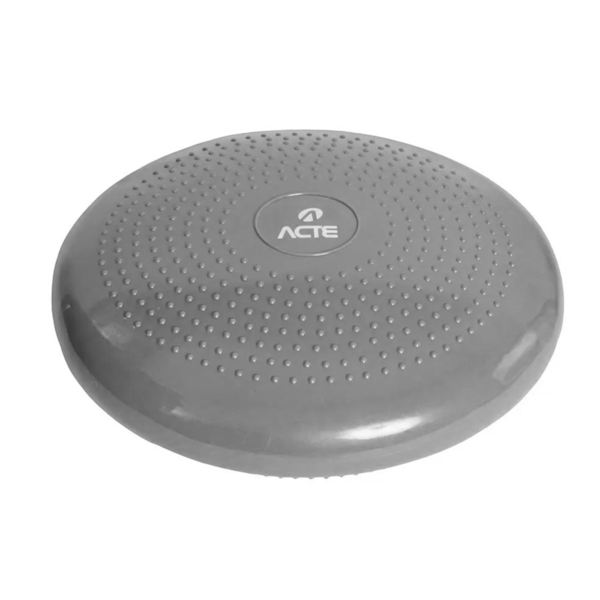 Disco De Equilíbrio E Reabilitação Com Superfície Massageadora 33cm Cinza T6 Acte Sports-51759555-276a-482e-9fb5-03c7c4f8a804