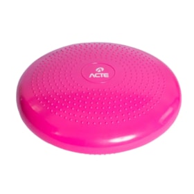 Disco De Equilíbrio E Reabilitação Com Superfície Massageadora 33cm Rosa T6-R Acte Sports