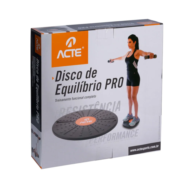 Disco De Equilíbrio Profissional Preto T49 Acte Sports-96632e23-5710-4981-a99a-348a8955e9d1