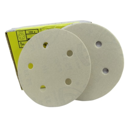 Disco De Lixa 125MM GR150 C/VELCRO S/FURO KLINGSPOR